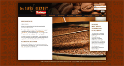 Desktop Screenshot of cafes-cuendet.ch